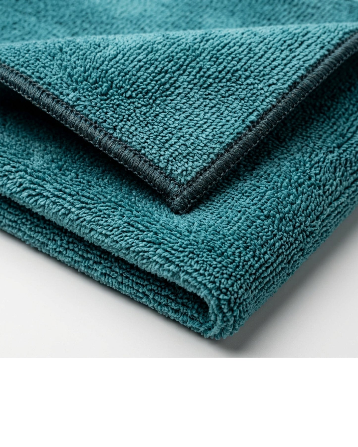 Velvr Dual Pile Microfiber Car Cloths Teal 16 x 16 in 8 Pack